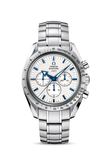 Omega Speedmaster Broad Arrow 1957 Stainless Steel / Silver / Bracelet